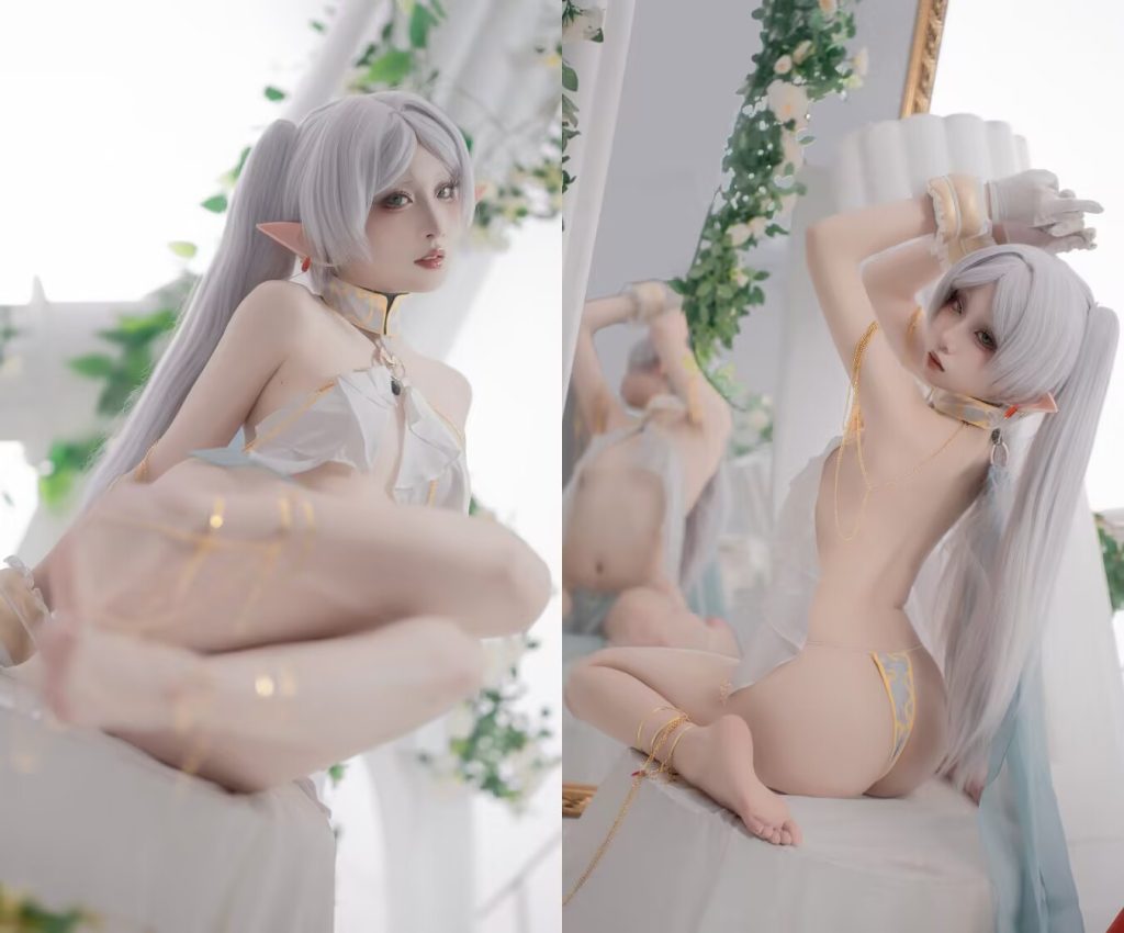 图片[1]-纸悦Etsu_ko-葬送的芙莉莲 芙莉莲 舞娘 [73P-701MB]-桃雾阁