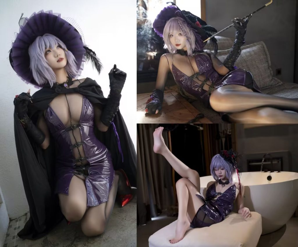 图片[1]-柒柒要乖哦-魔女契约 [108P1V-972MB]-桃雾阁