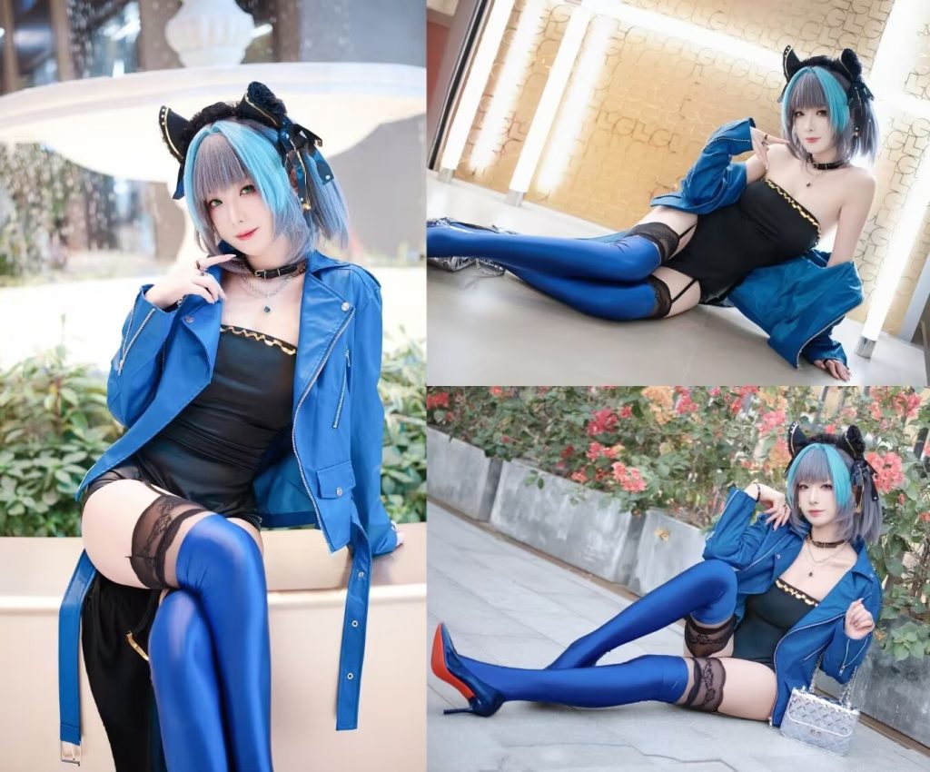 图片[1]-封疆疆v-碧蓝航线 柴郡常服 [27P-393MB]-桃雾阁