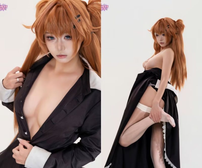 柒柒要乖哦-EVA 明日香女仆 [68P-1.52GB]-桃雾阁