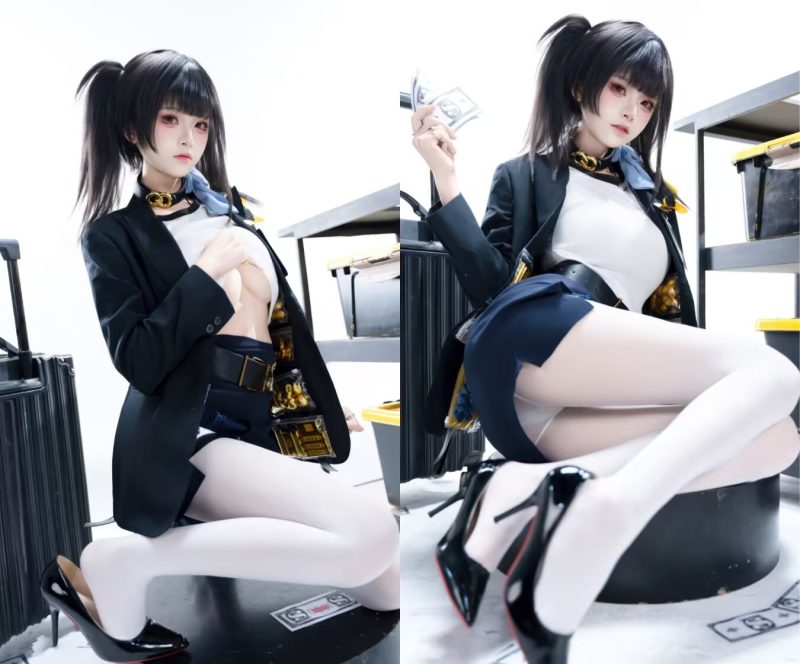 九柒喵-Nikee胜利女神 索拉 [24P-128MB]-桃雾阁